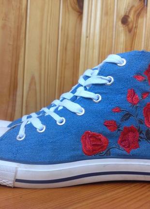 Кеди джинс converse chuck taylor 70