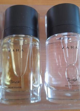 Набір, набір туалетної води 2 шт, бренд zara. флакон по 50ml.