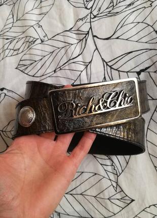 Кожаный ремень denim&company