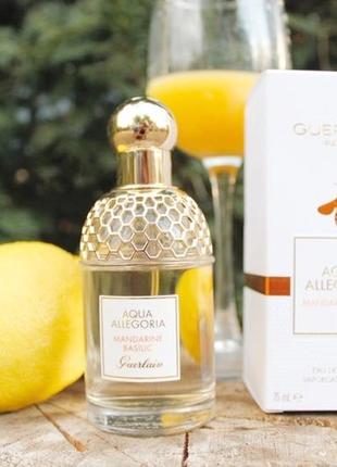 Guerlain aqua allegoria mandarine basilic💥оригінал 3 мл розпив аромату затест2 фото