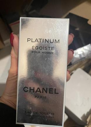 Туалетная вода egoiste platinum для мужчин, 100 мл