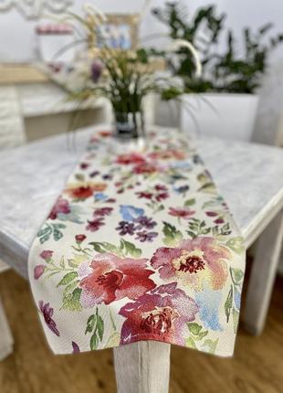 Доріжка гобеленова на стіл limaso 45x140 див.