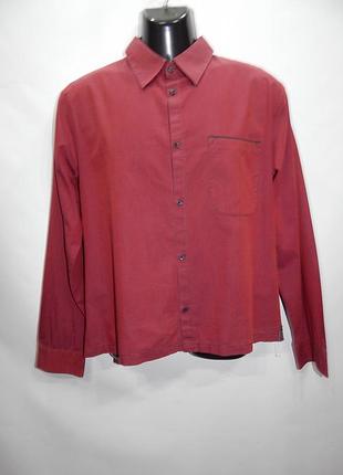 Мужская рубашка с длинным рукавом nile р.52 043дрбу (только в указанном размере, только 1...