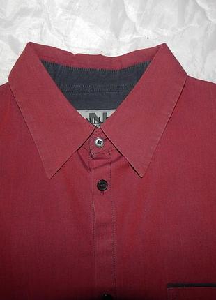 Мужская рубашка с длинным рукавом nile р.52 043дрбу (только в указанном размере, только 1...