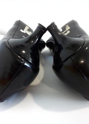 Стильные лаковые туфли лодочки от бренда profile, р.37 код t07297 фото