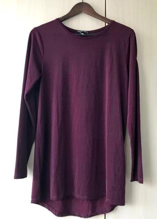 Шовковистий лонгслів zara/m