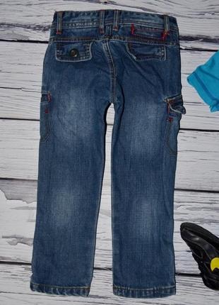 3 года фирменные очень крутые плотные джинсы скины узкачи с манжетами8 фото