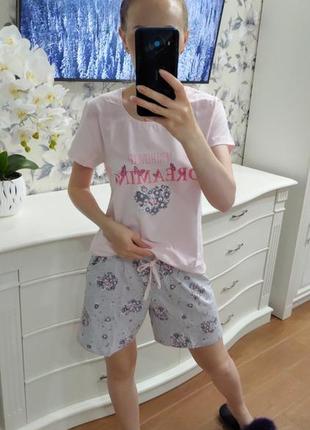 Піжама костюм футболка шорти