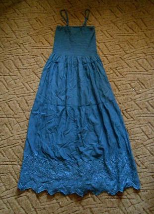 Платье-сарафан в пол1 фото