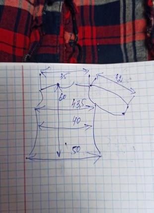 Картата сорочка сорочка в клітинку бавовна 10 розмір8 фото