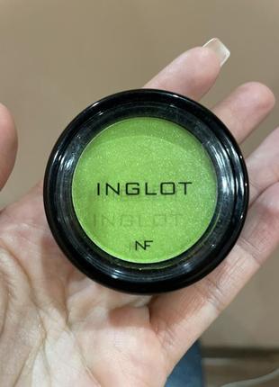 Inglot тени новые кислотные салатовый1 фото