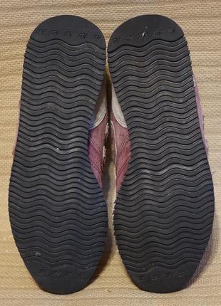 Легкие комбинированные замшевые кроссовки  new balance 420 39 1/2 р.10 фото