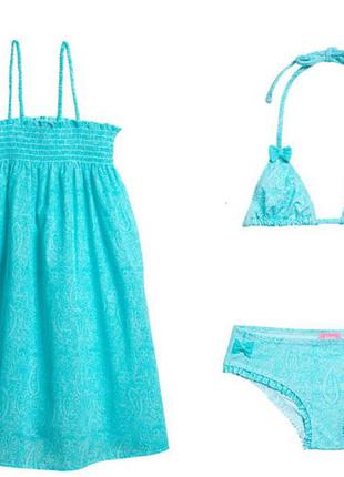 Комплект купальник і сарафанчик, etam, франція, оригінал.