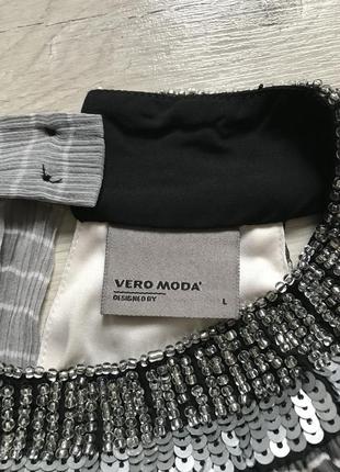 Нарядный топ блуза vero moda2 фото