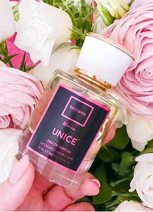 Жіноча парфумована вода unice brilliante, 50 мл 3541373 юнайс брильянт