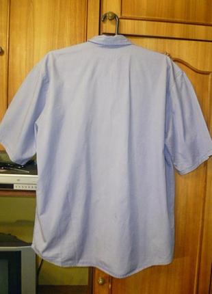 Женская летняя рубашка с вышивкой с короткими рукавами,винтаж,лиловая серая3 фото