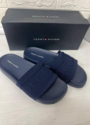 Шлепки tommy hilfiger