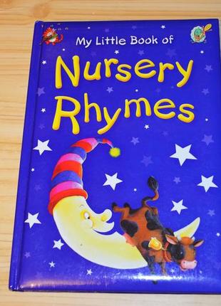 My little book of nursery rhymes детская книга на английском языке