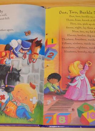My little book of nursery rhymes детская книга на английском языке3 фото