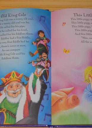 My little book of nursery rhymes детская книга на английском языке4 фото