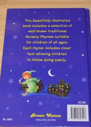 My little book of nursery rhymes детская книга на английском языке10 фото