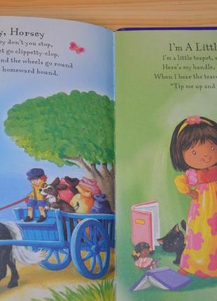 My little book of nursery rhymes детская книга на английском языке6 фото