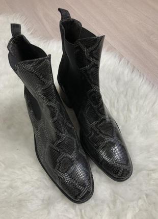 Элитные челси ботинки со змеиным тиснением ancle boots agl attilio giusti leombruni3 фото
