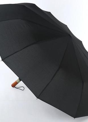 Міцний чоловічий зонт 12 спиць art rain (повний автомат) арт. ar3860