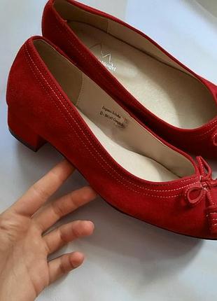 Елегантні туфлі р. 36 замша
