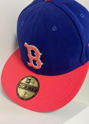 Кепка boston red sox new era 59fifty бейсболка  7
