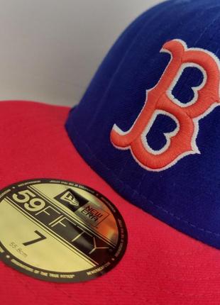 Кепка boston red sox new era 59fifty бейсболка  72 фото