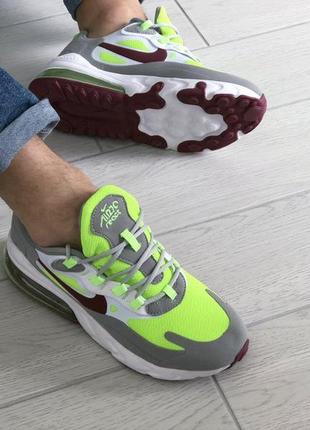 Чоловічі літні яскраві кросівки nike air max 270 react🆕 найк аір макс 2701 фото