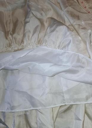 Крестильное винтажное платье для девочки 9 месяцев с кружевом лентами винтаж lucy locket рюши длинное для крещения6 фото