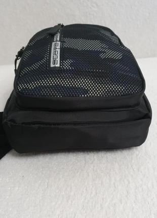 Стильна чоловіча сумка рюкзак на одній лямці/ сумка через плече/ сумка на плечі/ рюкзак на одному рем7 фото