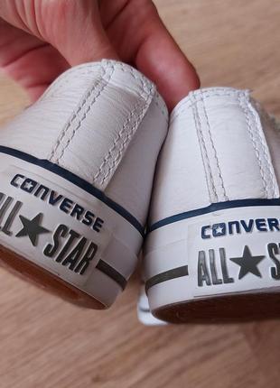 Шкіряні кеди converse 24,5 - 25 см3 фото