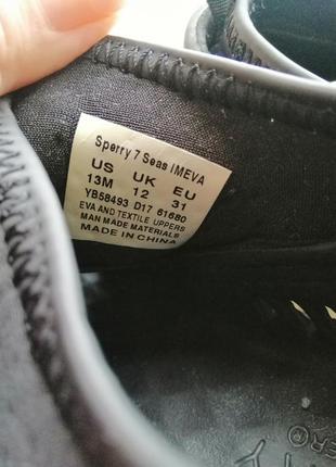Sperry кроссовки топсайдеры, 31 размер, 19 см стелька4 фото