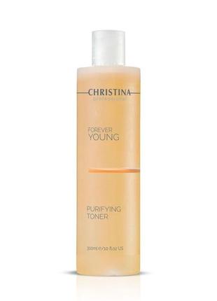 Forever young очищуючий тонік christina