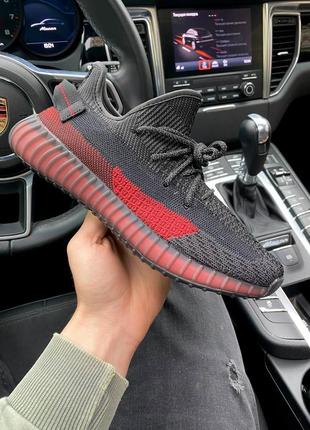 Мужские кроссовки adidas yeezy boost 350 v2 blue red 42-44