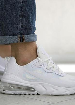 Чоловічі літні чорно-білі кросівки nike air max 270 react🆕 найк аір макс 270