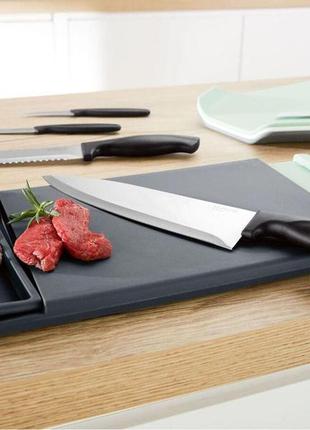 Кухонный нож поварской ernesto, поварский нож  из нержавеющей стали, лезвие 20 см3 фото