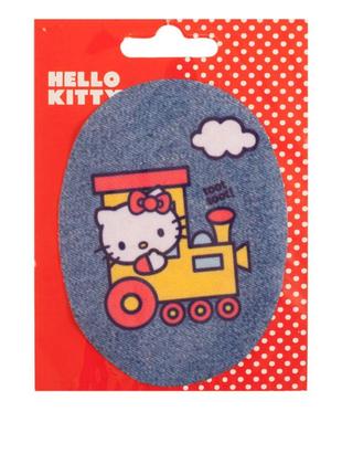 Детская термо нашивка аппликация hello kitty sanrio термо заплатка, латка