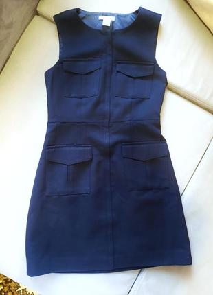 Сукня-піджак темно-синього кольору 36 розмір h&m1 фото