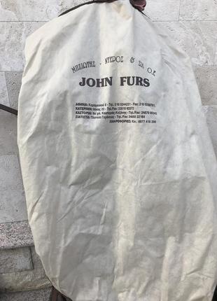 Натуральная норковая шуба большого размера греция john furs р.58/606 фото