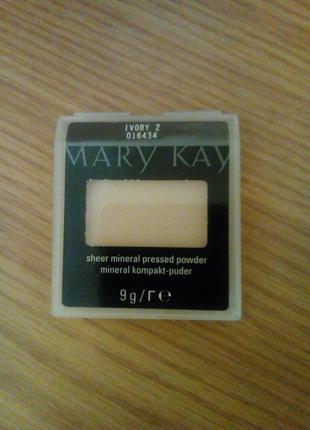 Компактная минеральная пудра mary kay3 фото