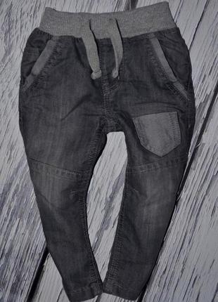 12 - 18 месяцев 86 см обалденные фирменные джинсы скины для моднявок узкачи