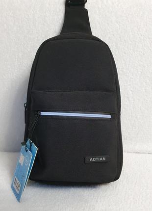 Стильная мужская сумка- рюкзак на одной лямке/ рюкзак на одном ремне/ сумка через плечо