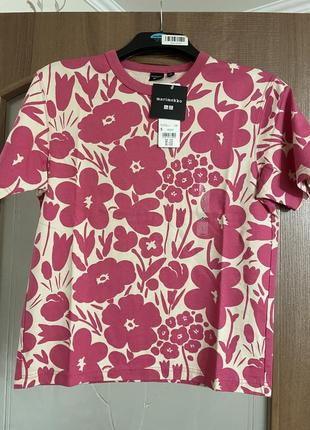 Футболка marimekko от uniqlo s