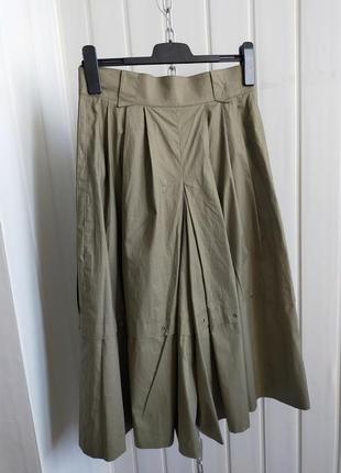 Юбка- шорты цвета хаки laurel , 40 размер escada8 фото