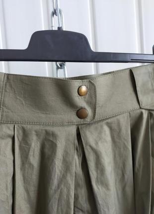 Юбка- шорты цвета хаки laurel , 40 размер escada3 фото