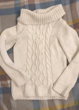 Вязанная кофта для девочки